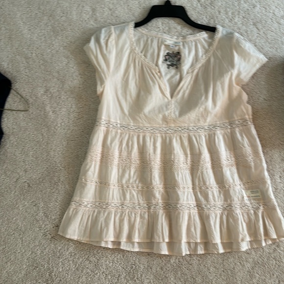 Odd Molly cream top - Picture 1 of 5